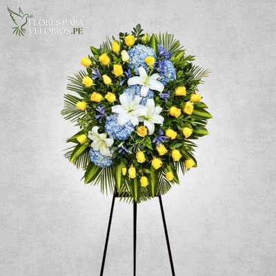 Corona funebre 15 - Grace