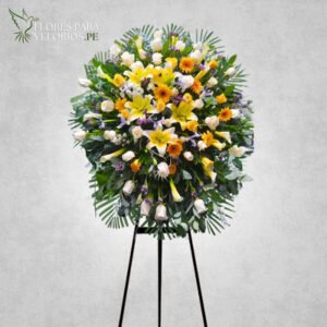 Corona funebre 30 - Premium Luminary