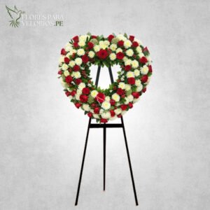 Corazón funebre Carmesí