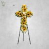Cruz funebre Girasoles
