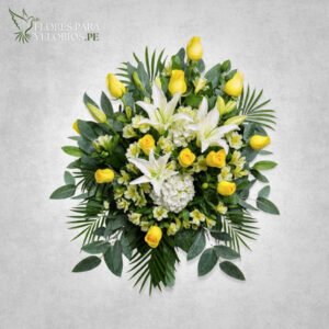 Lagrima funebre 05 - Amarilla