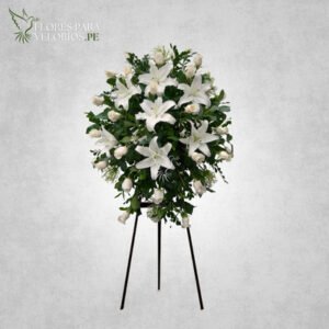 Lagrima pedestal 08 - Blanca