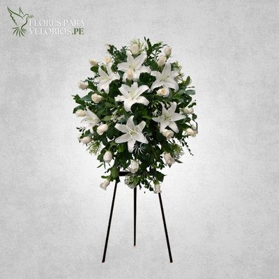Lagrima pedestal 08 - Blanca