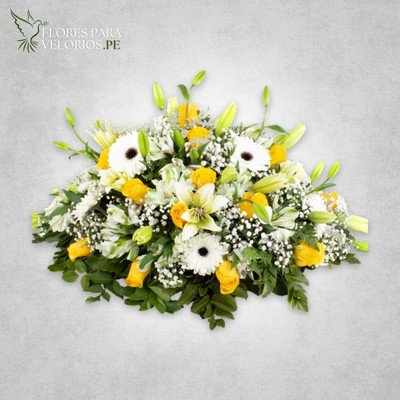 Manto funebre 08 - Flores amarillas