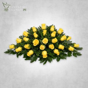 Manto funebre 03 - Rosas amarillas