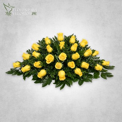 Manto funebre 03 - Rosas amarillas