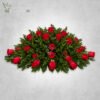 Manto funebre 04 - Rosas rojas
